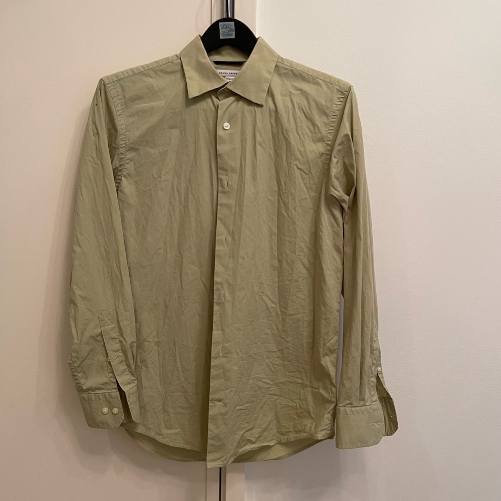 Banana Republic Stretch Cotton Shirt Small